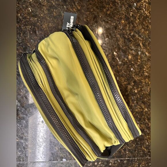 Atley James Harmon Toiletry Bag, Zipper Travel Cosmetic Bag, Olive Green NWT - Picture 5 of 9